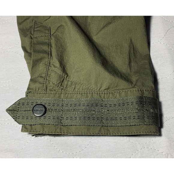 Ralph Lauren RLX Utility Cotton Poplin Jacket XL Green Epaulettes Lightweight - Picture 4 of 16